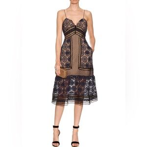 Self portrait lace dress